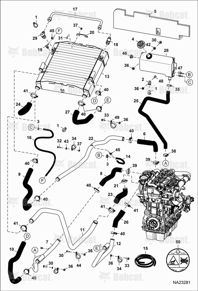 Engine & Attaching Parts (Cooling Group)