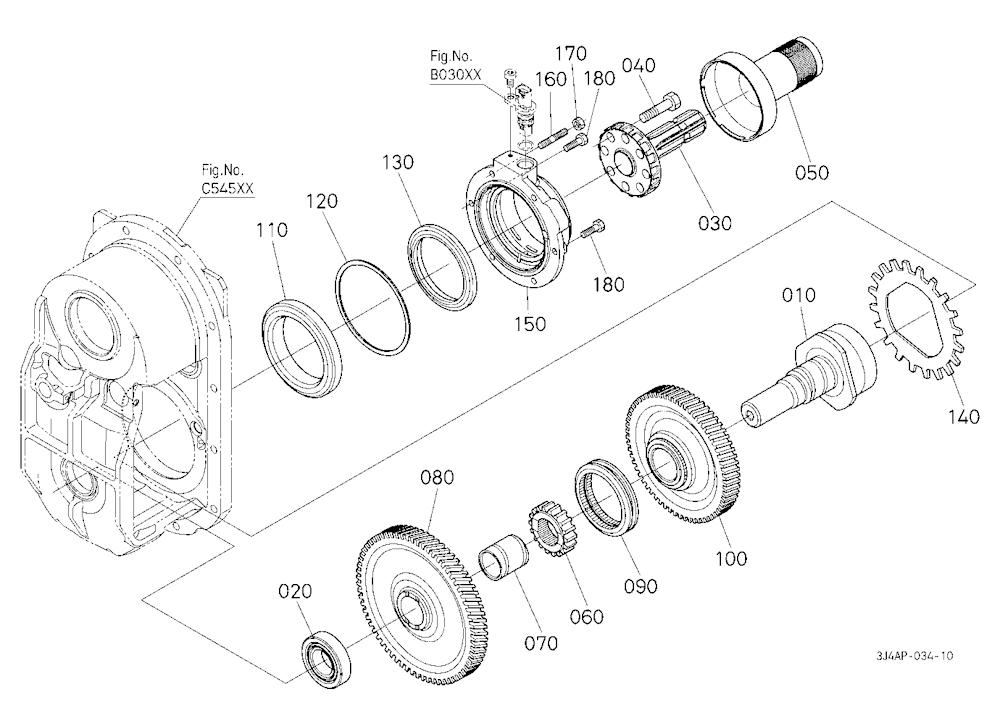 Pto Shaft Housing Inner (Pto Shaft)