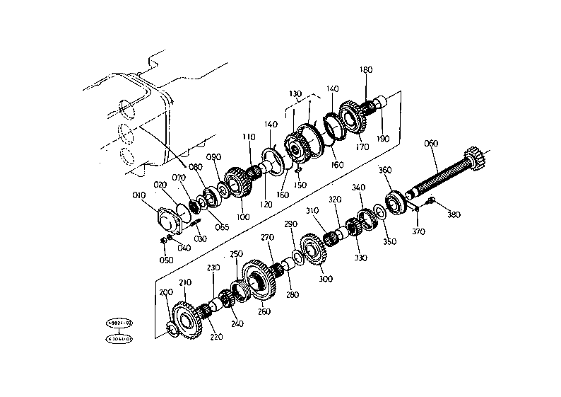 Countershaft