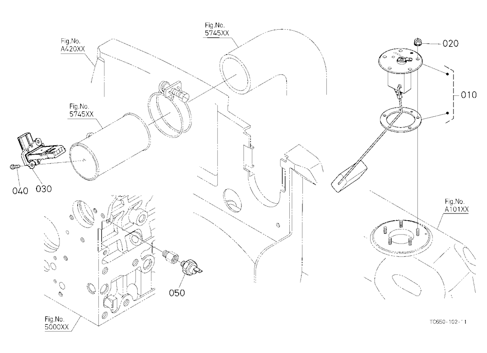 Switch/Sensor (Fuel/Inlet Pipe)
