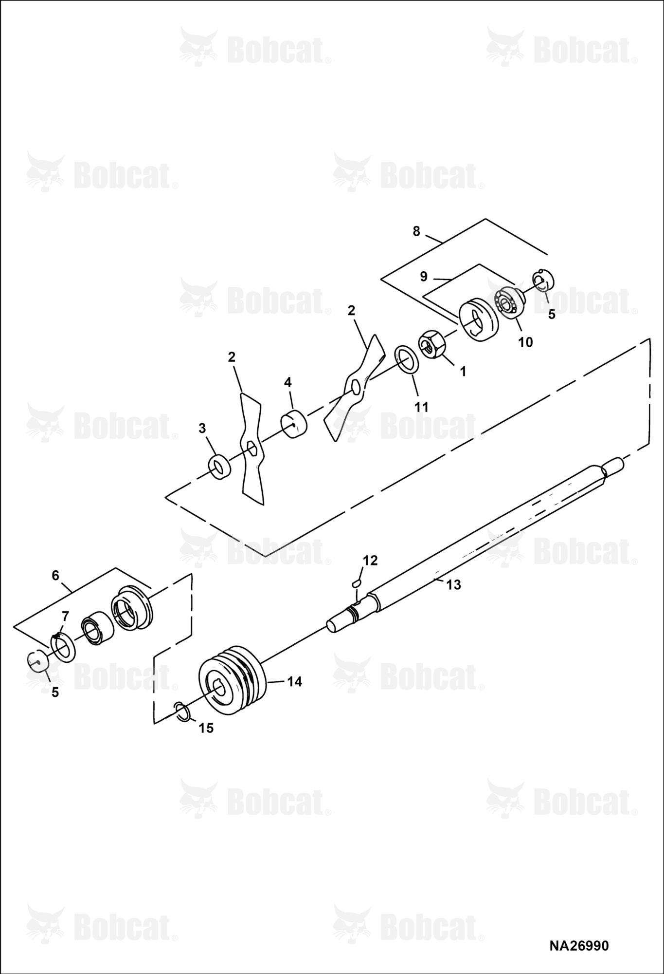 Reel 1/32" BLADES-1" Spacing