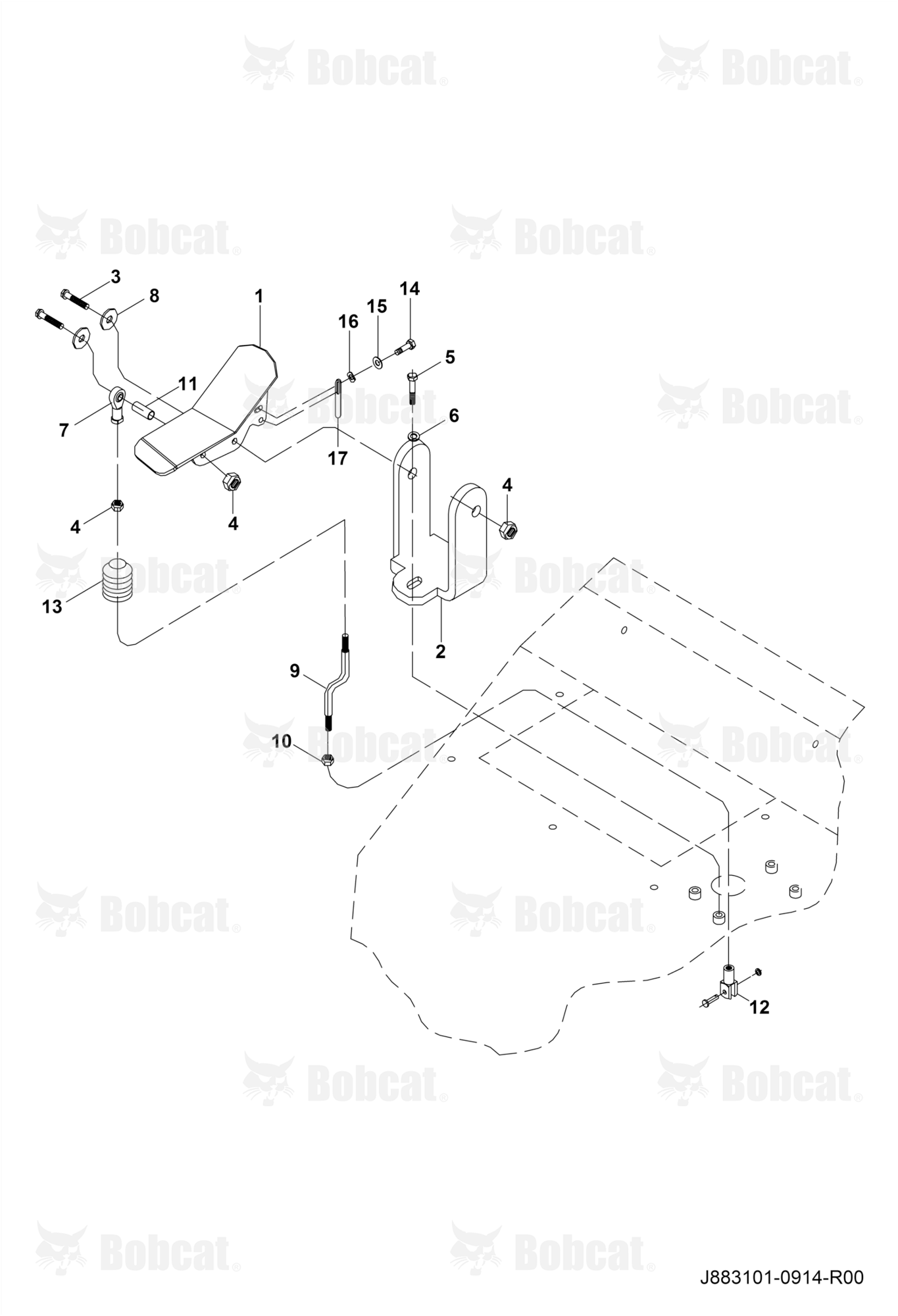Extension Pedal Group