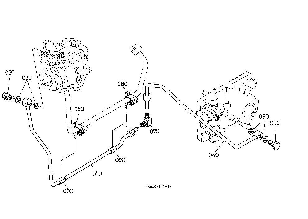 Pto Hydraulic Oil Line [Gst Type] [W/O Ind-Pto]