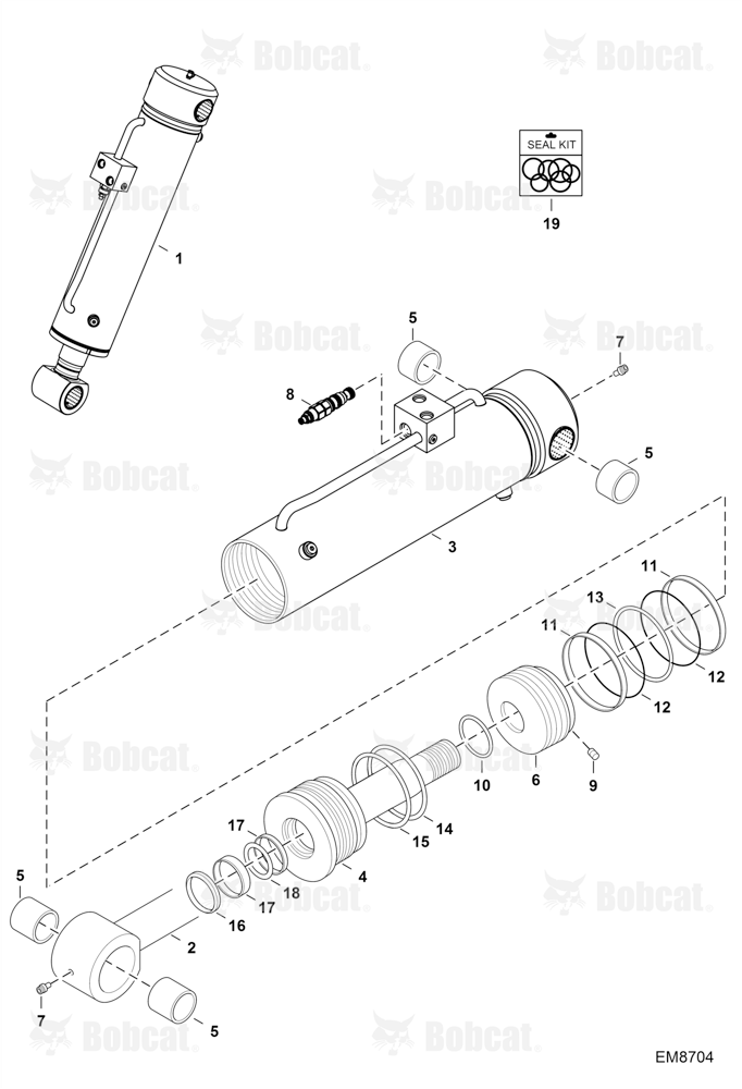 Tilt Cylinder
