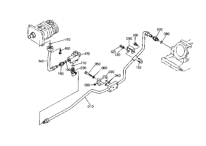 Hydraulic Oil Line (Delivery Hyd.Shuttle)