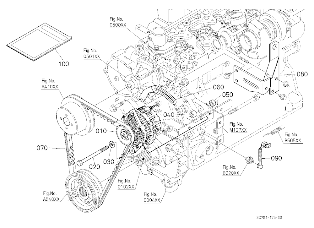 Alternator Kit 1 (Alternator) [A] [Old] [Option]