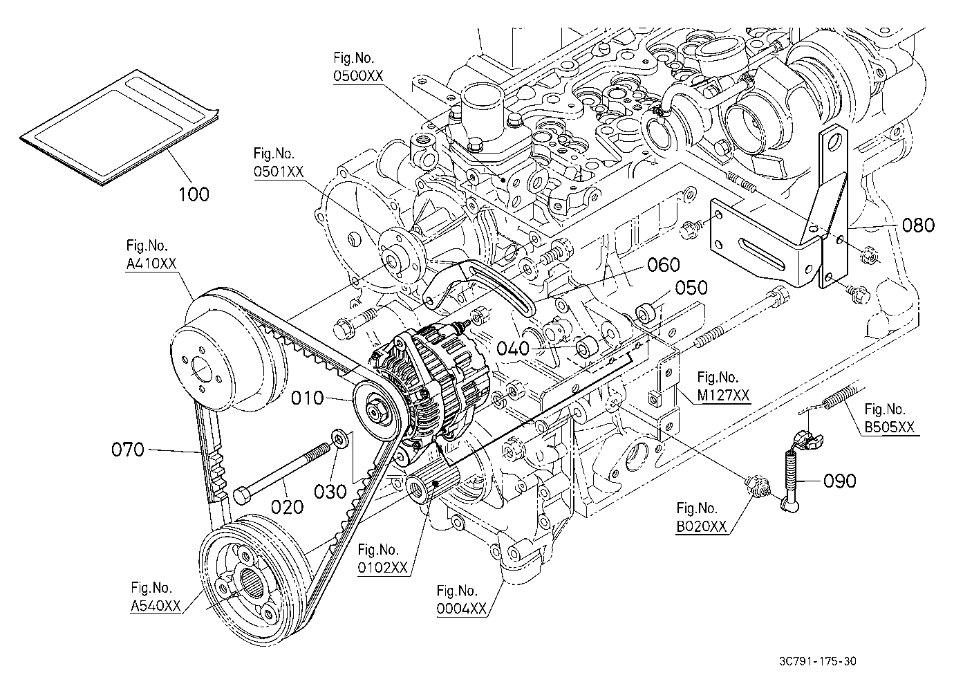 Alternator Kit 1 (Alternator) [A] [Old] [Option]