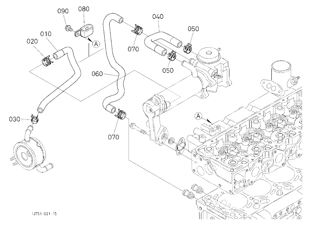 Egr Water Piping