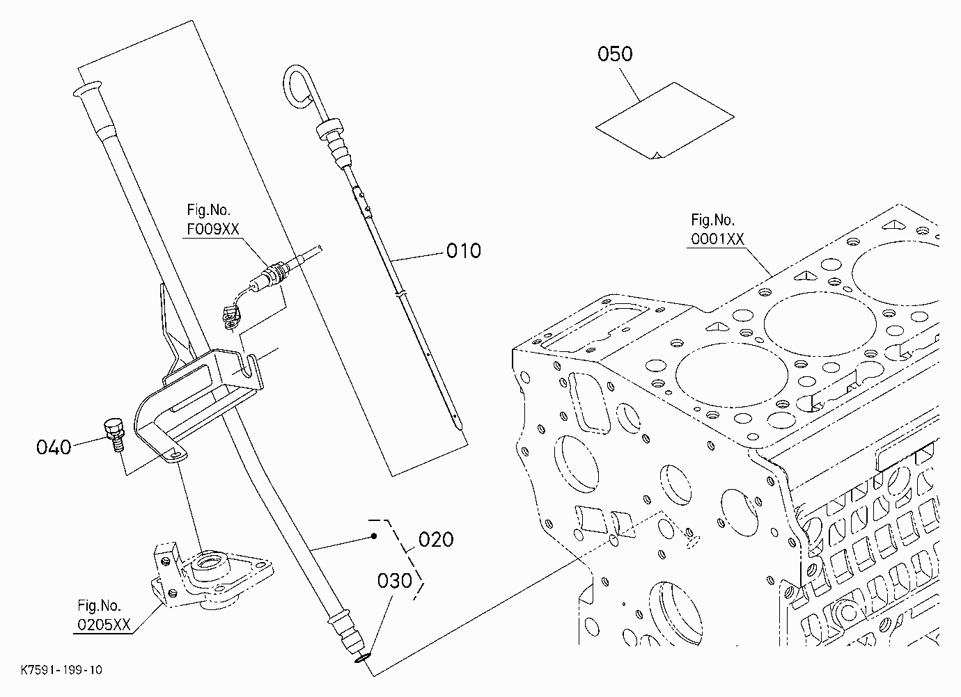 OIL GAUGE KIT (W/G No.V5202) [OPTION]