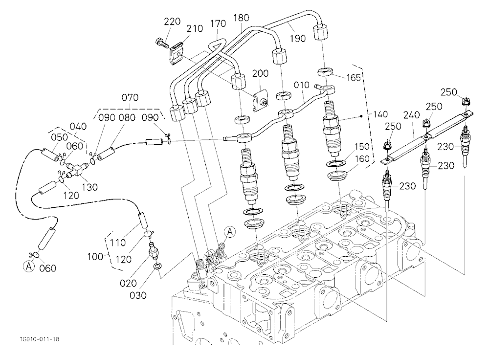 Nozzle Holder And Glow Plug
