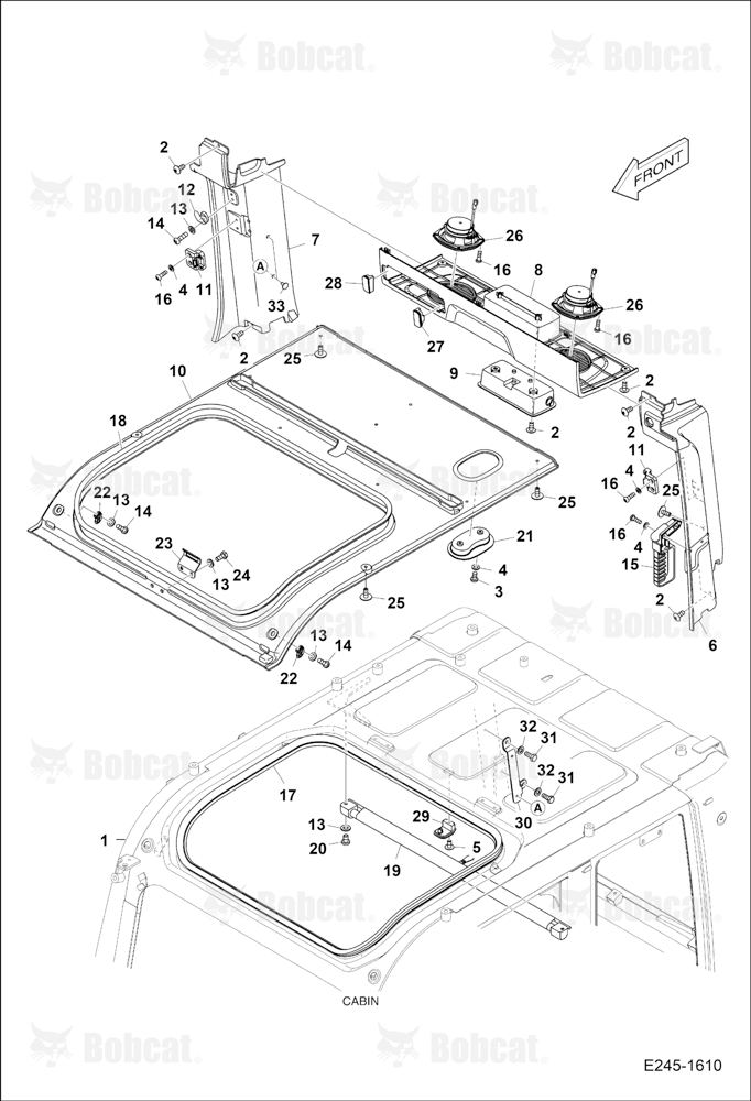 Cabin (Three)(Roof)