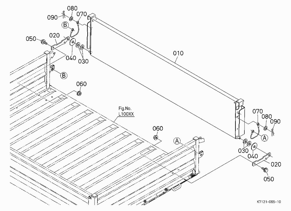 BOX GATE (REAR) [EXCEPT FSG]
