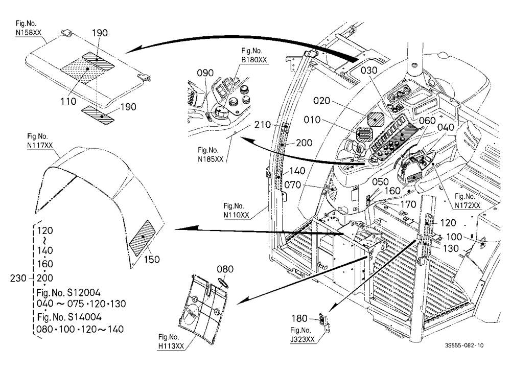 Label (Cab Interior) [Except [Dtsc]]