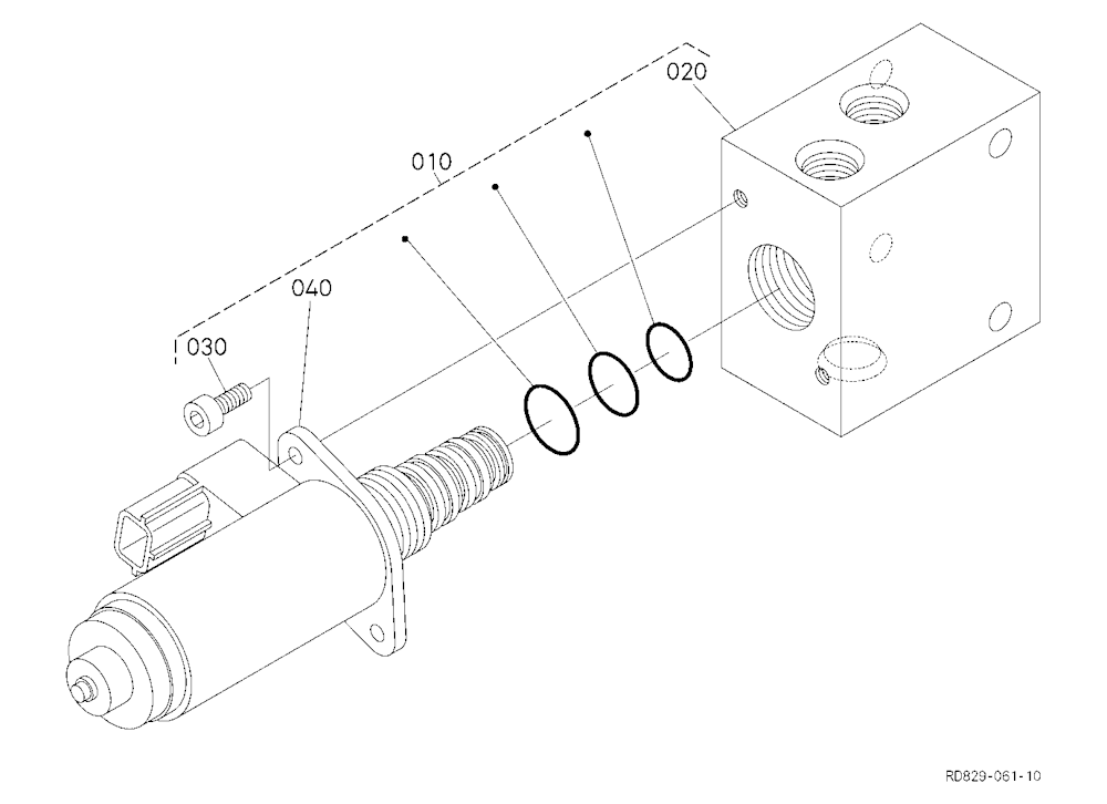 Magnetic Solenoid Valve (Component Parts)