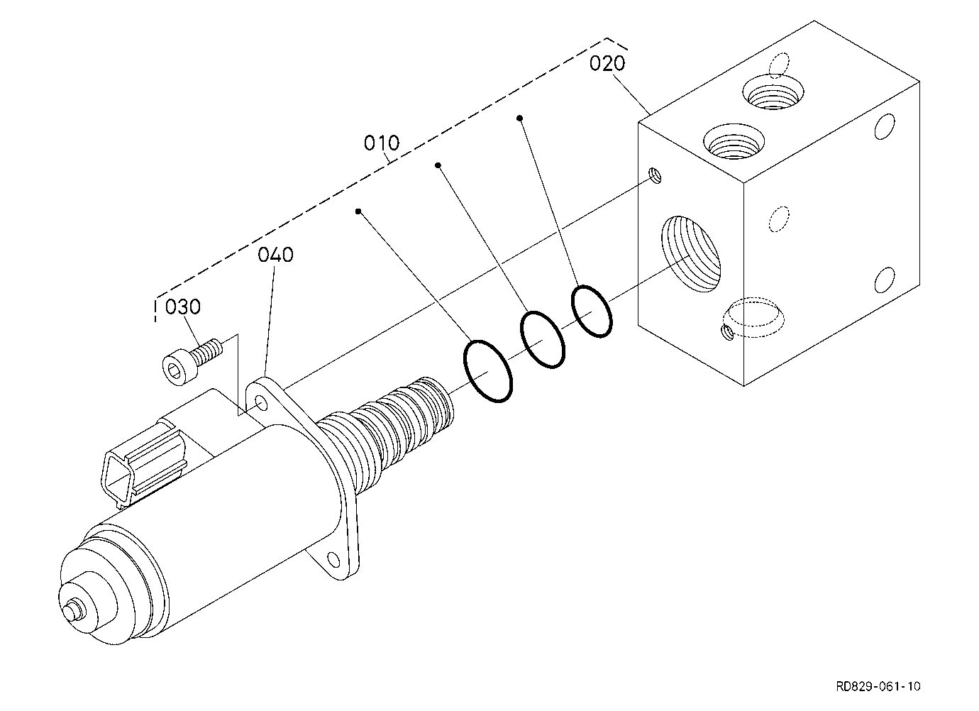 Magnetic Solenoid Valve (Component Parts)
