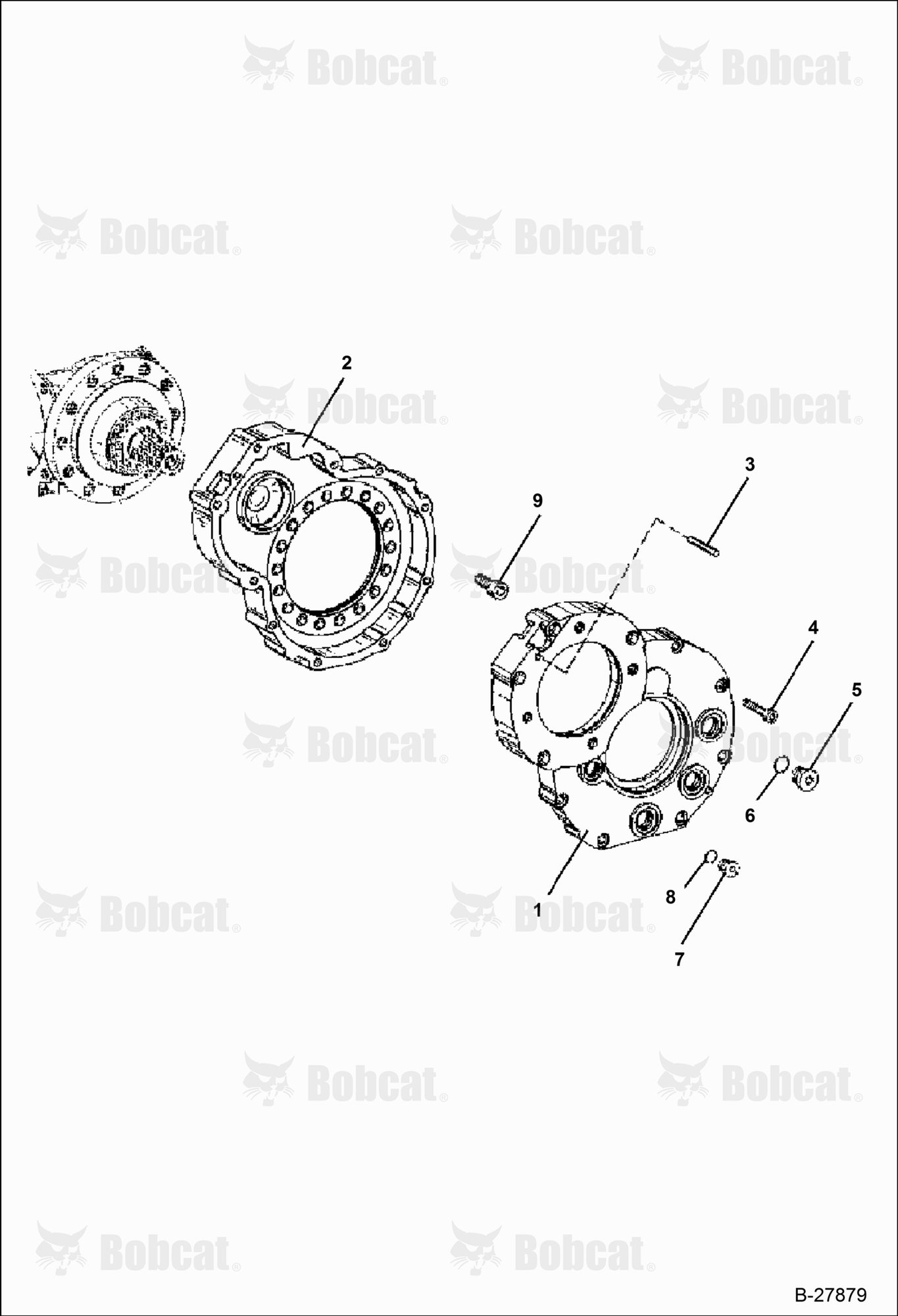 Reduction Gear Housing (Replacement Axle - 5904661671)