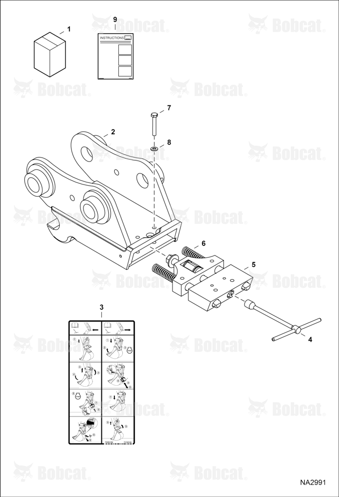 European Accessories (Quick Coupler Kit) (German Style System)