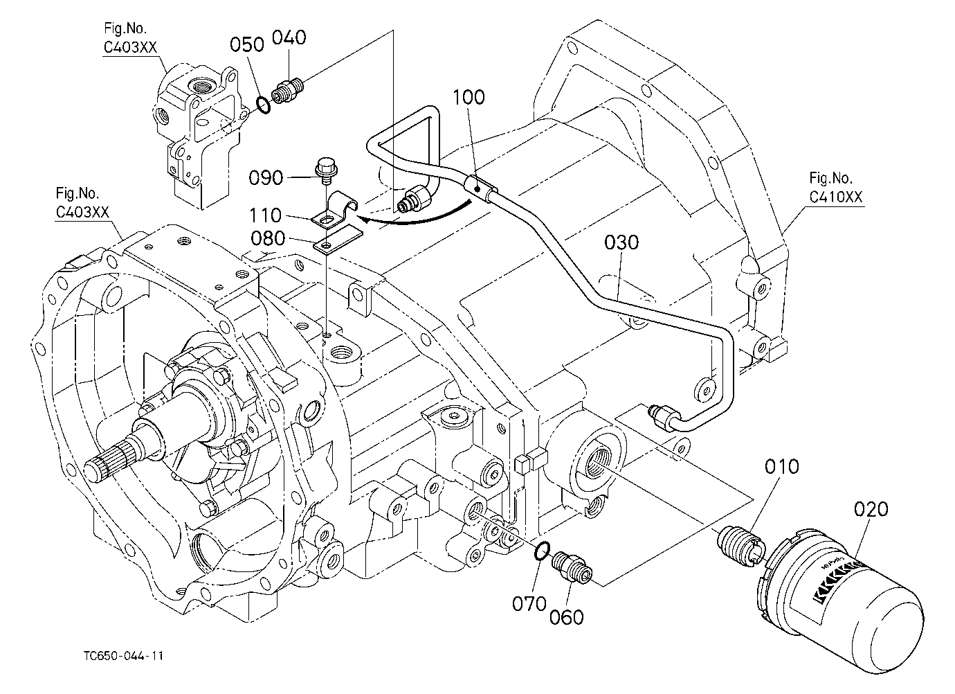 Hydraulic Oil Line (Servo)