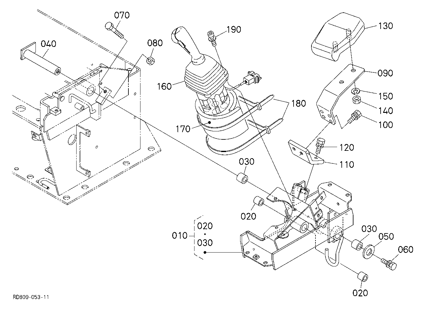 Control Lever(Lever Lh)