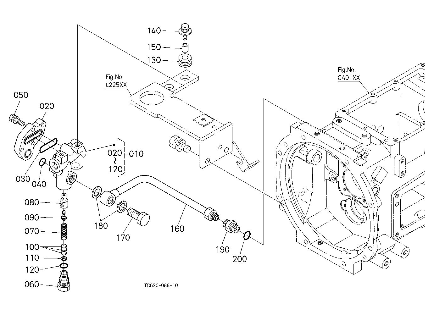 Hydraulic Outlet Block