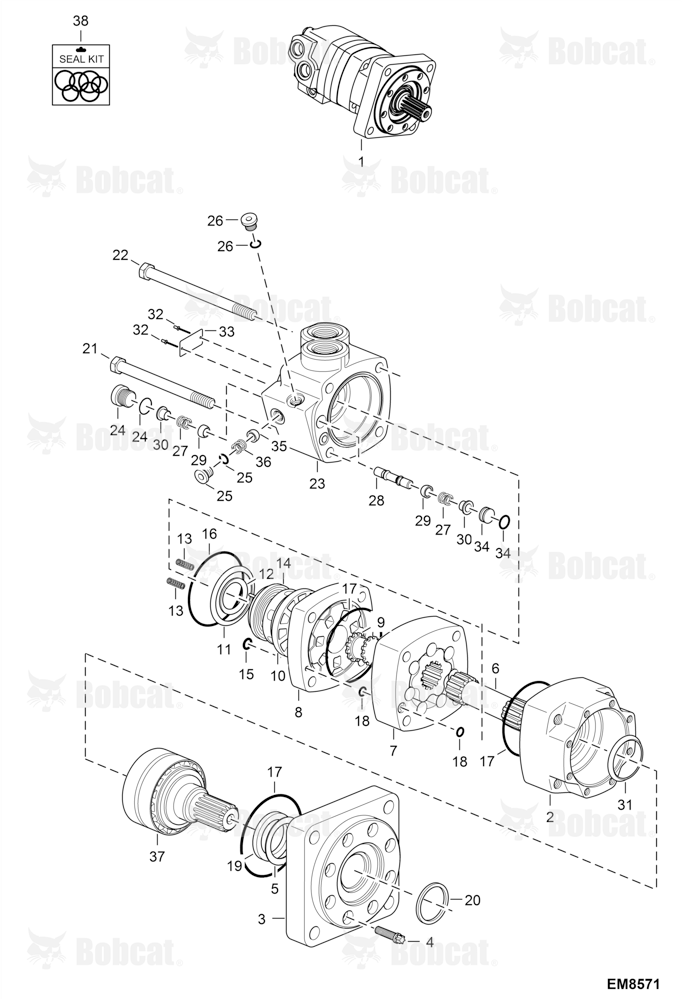 Hydrostatic Motor