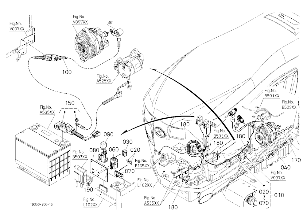 Heater Kit (Electrical Wiring/Relay) [A] [Option]