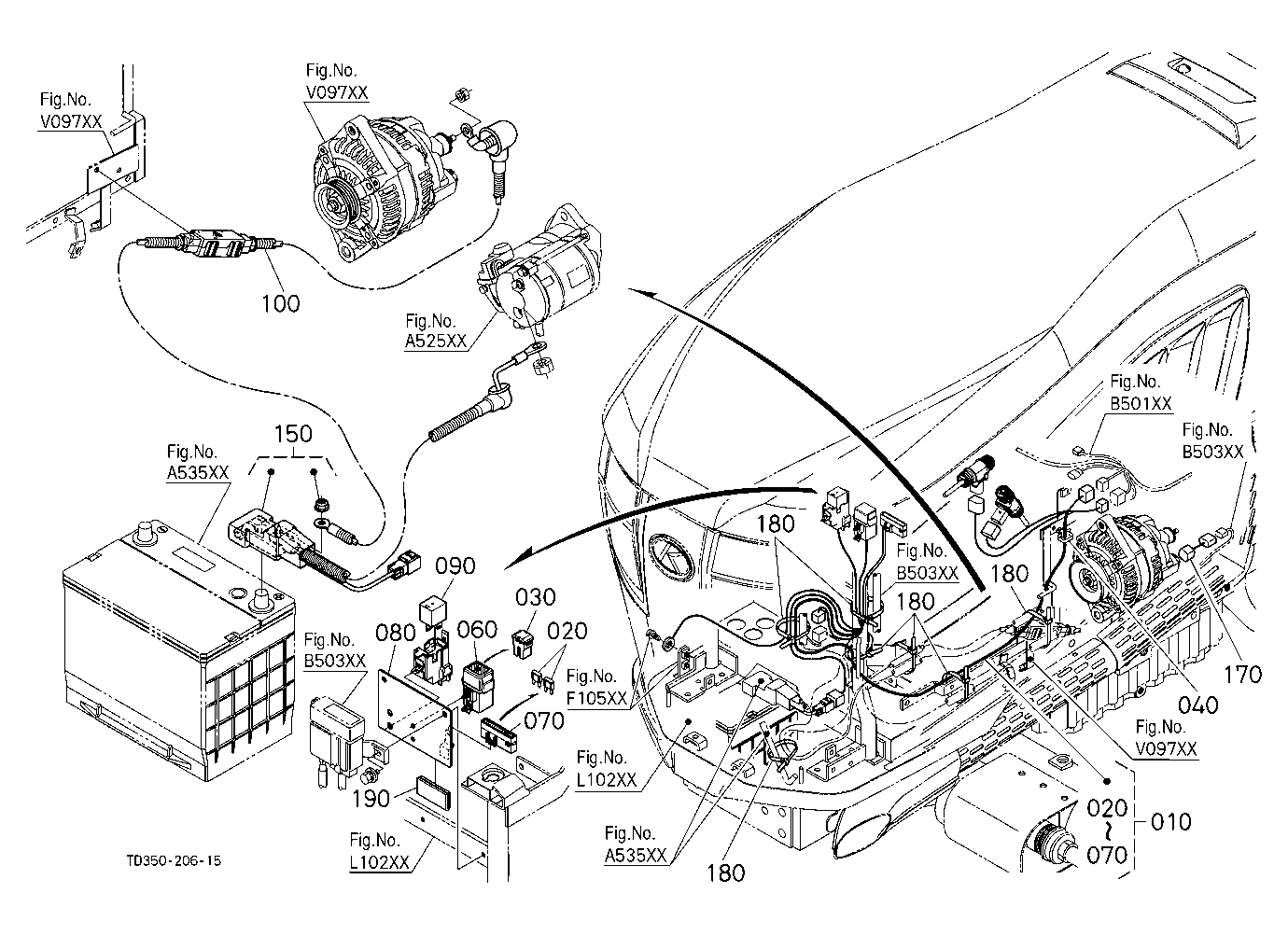 Heater Kit (Electrical Wiring/Relay) [A] [Option]