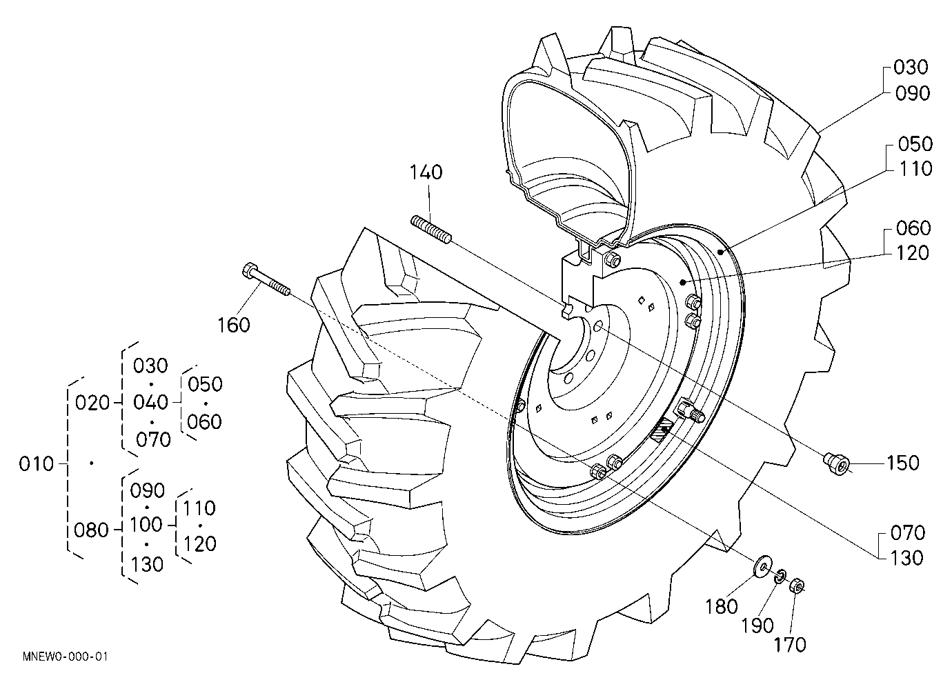 Rear Wheel (16.9-30)