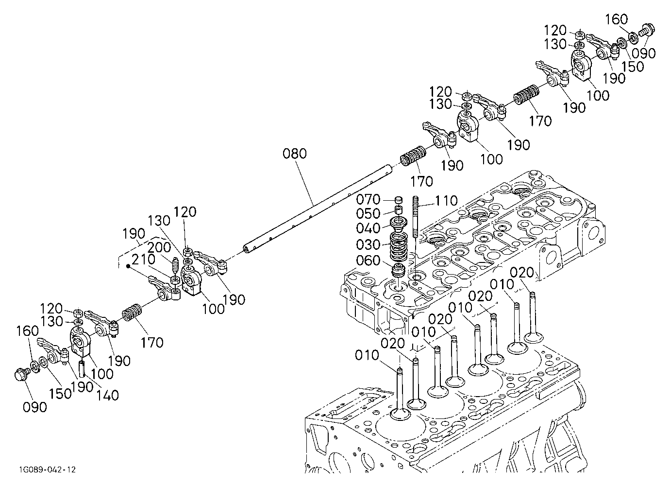 Valve And Rocker Arm