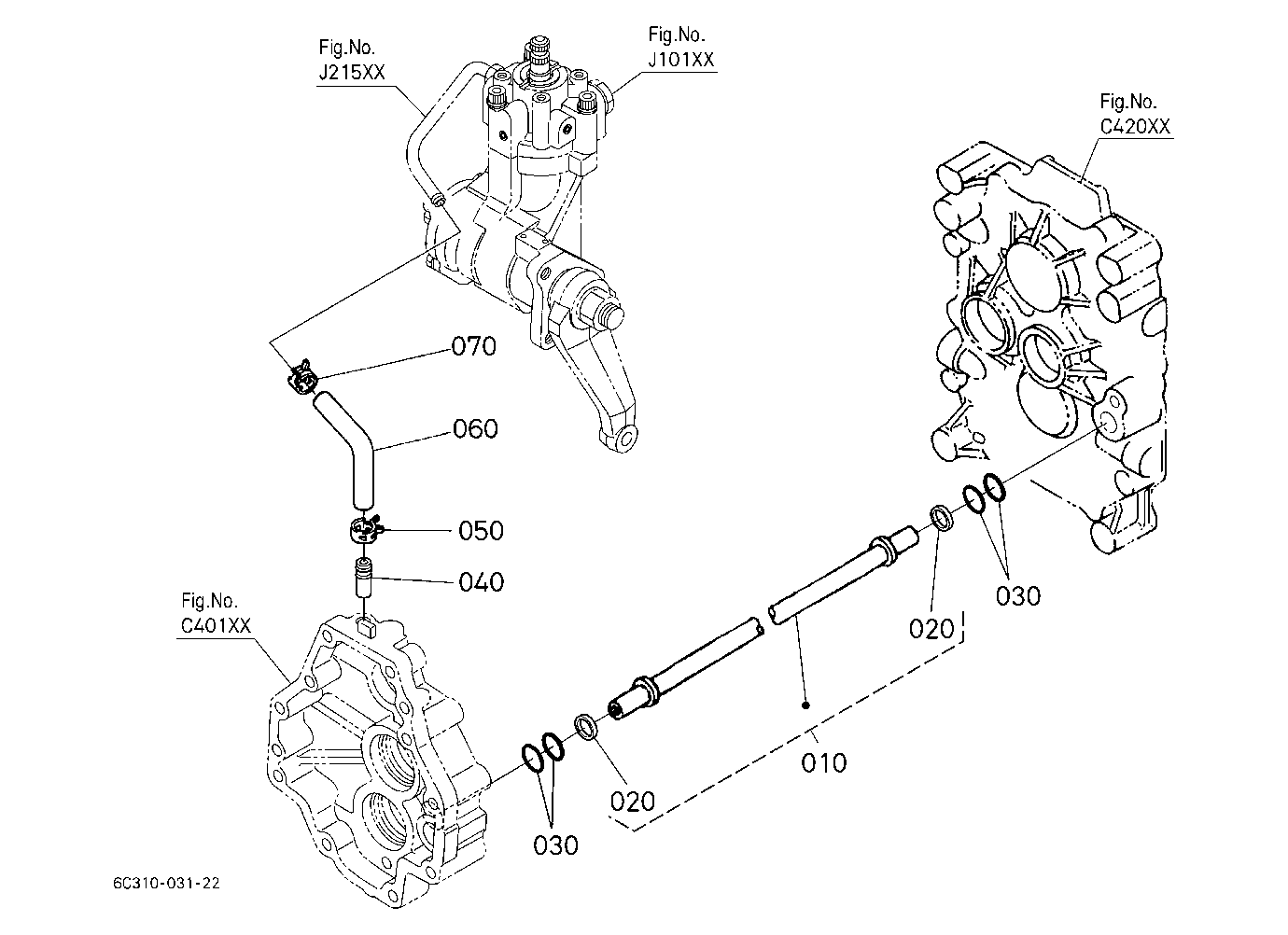 Hydraulic Oil Line (F/M)