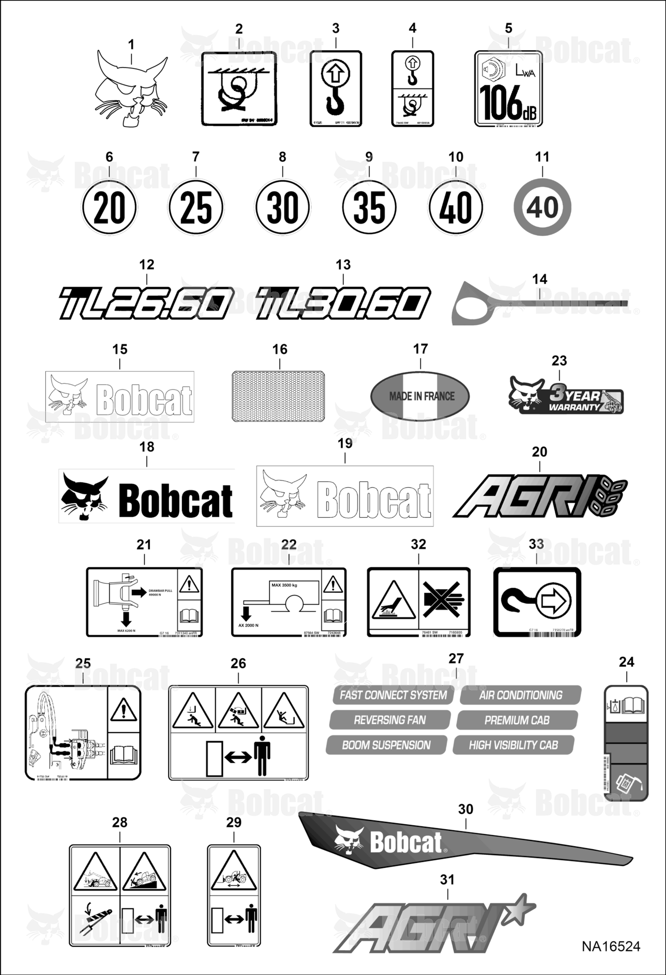 Decals (Outside)