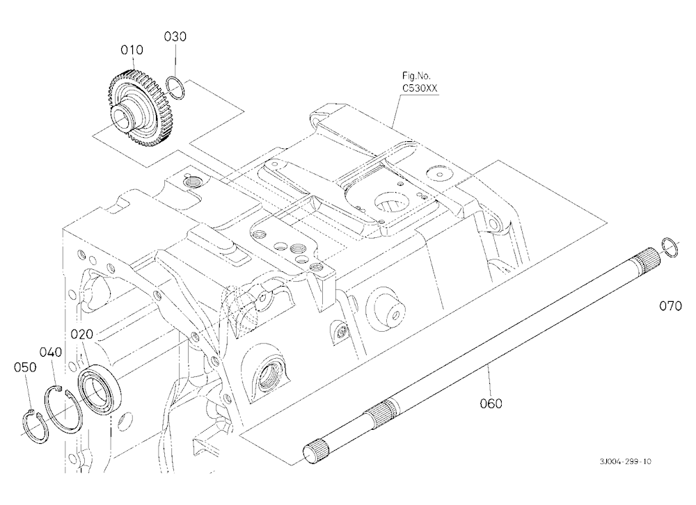 Pto Drive Shaft [Transaxle Component]