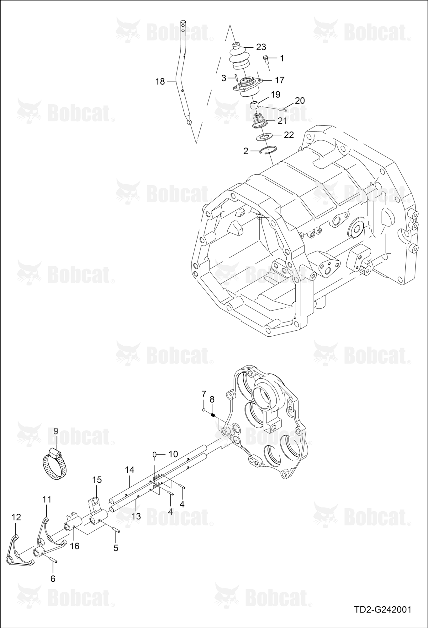 Main Shift Fork Group