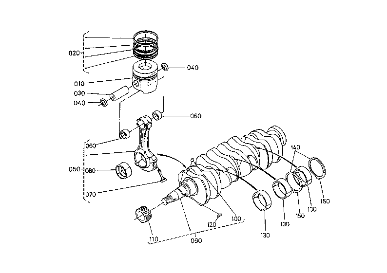 Piston And Crankshaft