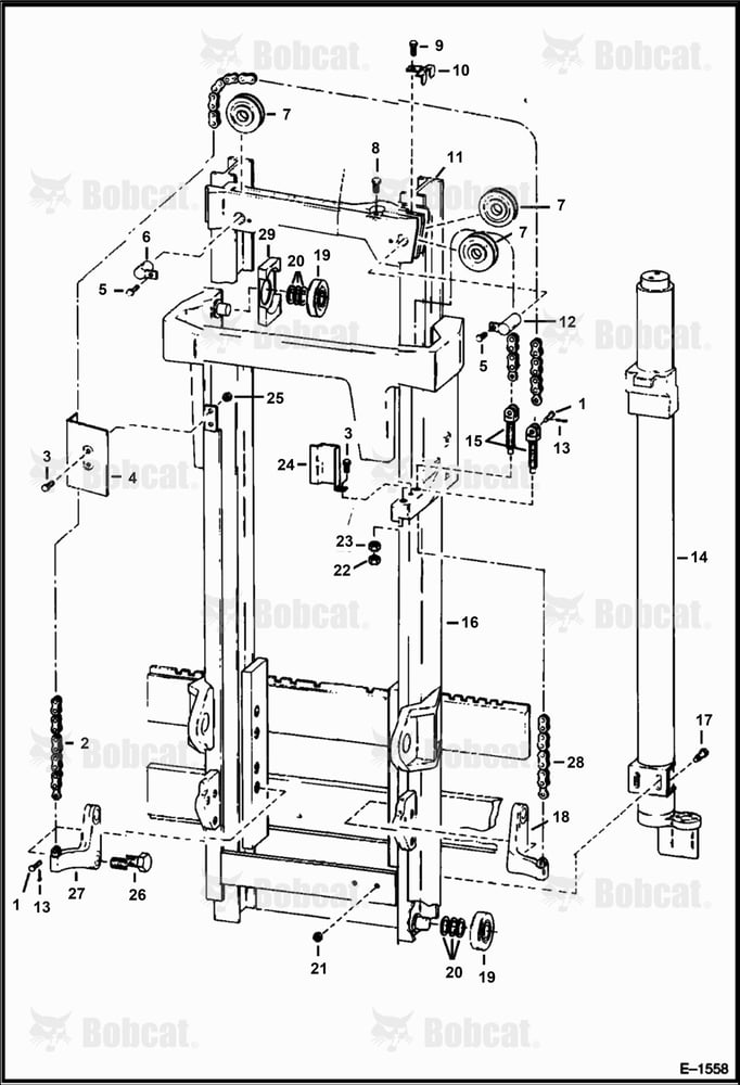 Mast & Attaching Parts