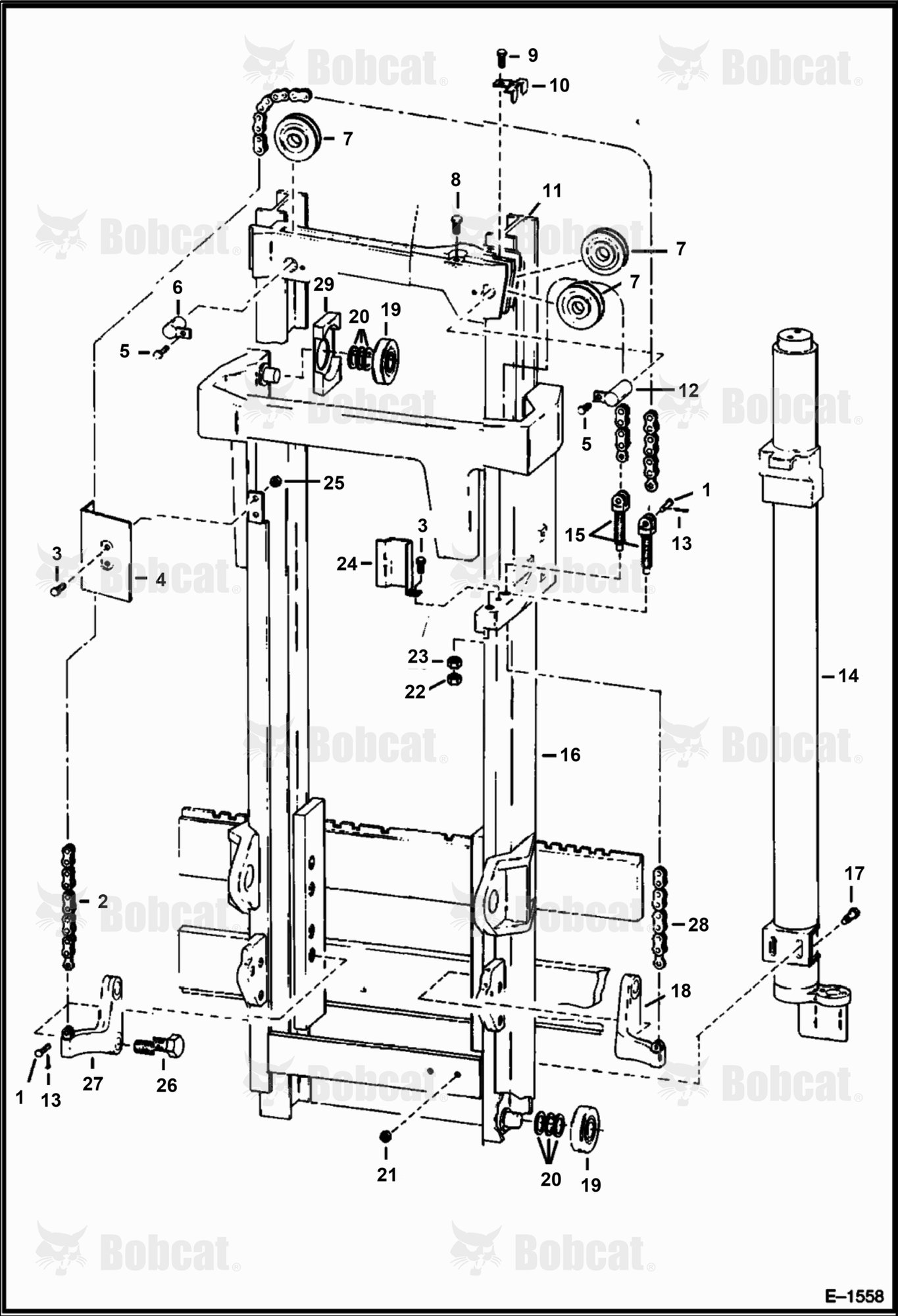 Mast & Attaching Parts