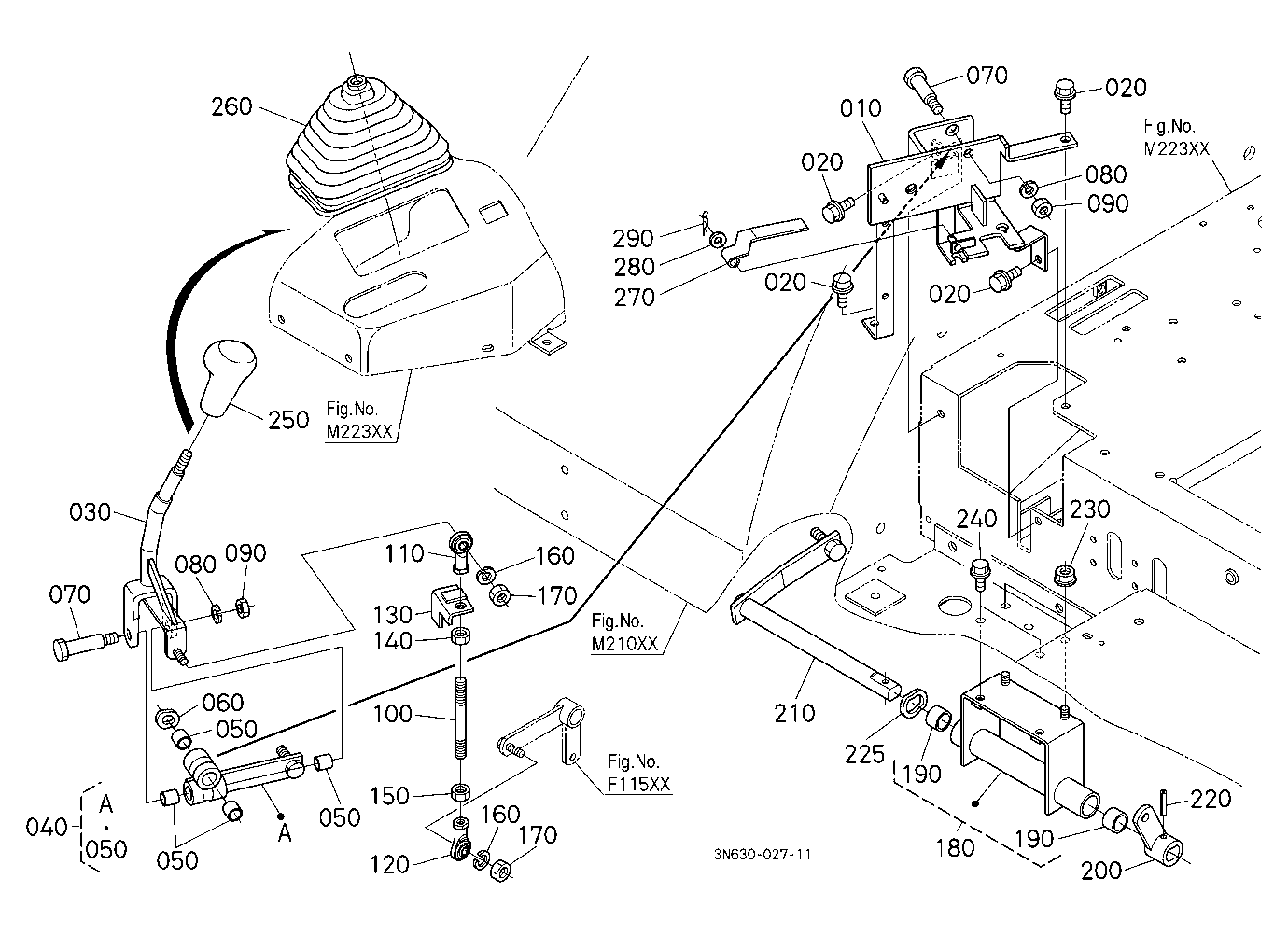 Main Gear Shift Lever
