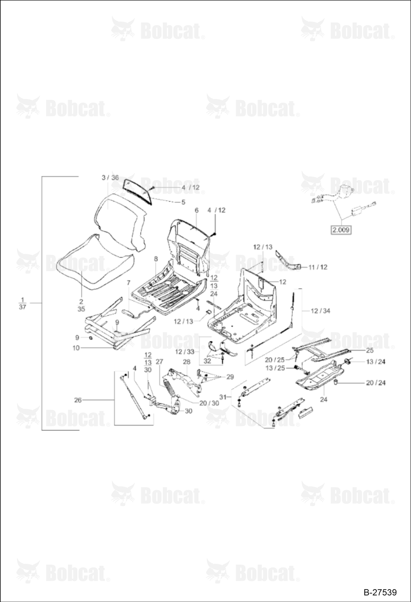 OPERATOR'S Seat (MSG20)