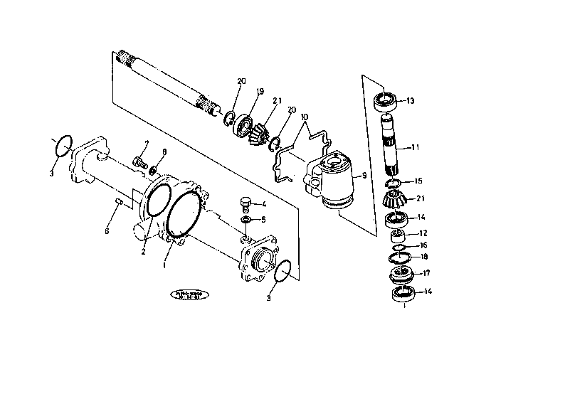 Bevel Gear Case [4Wd]