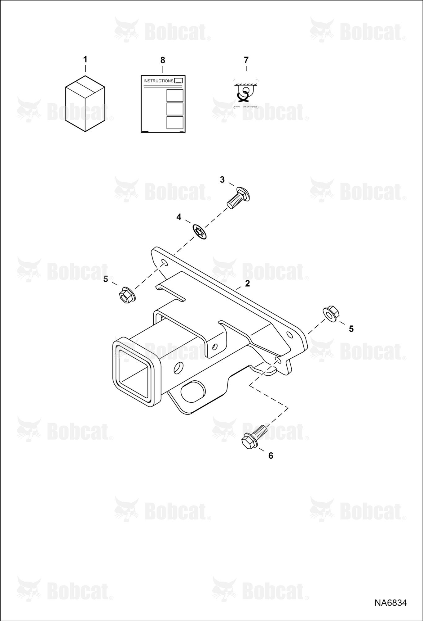 Front Receiver Hitch Kit