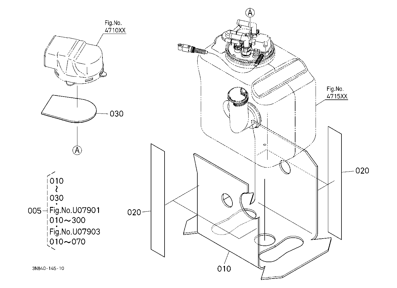 Diesel Exhaust Fluid Tank Cover Kit (Insulation)1