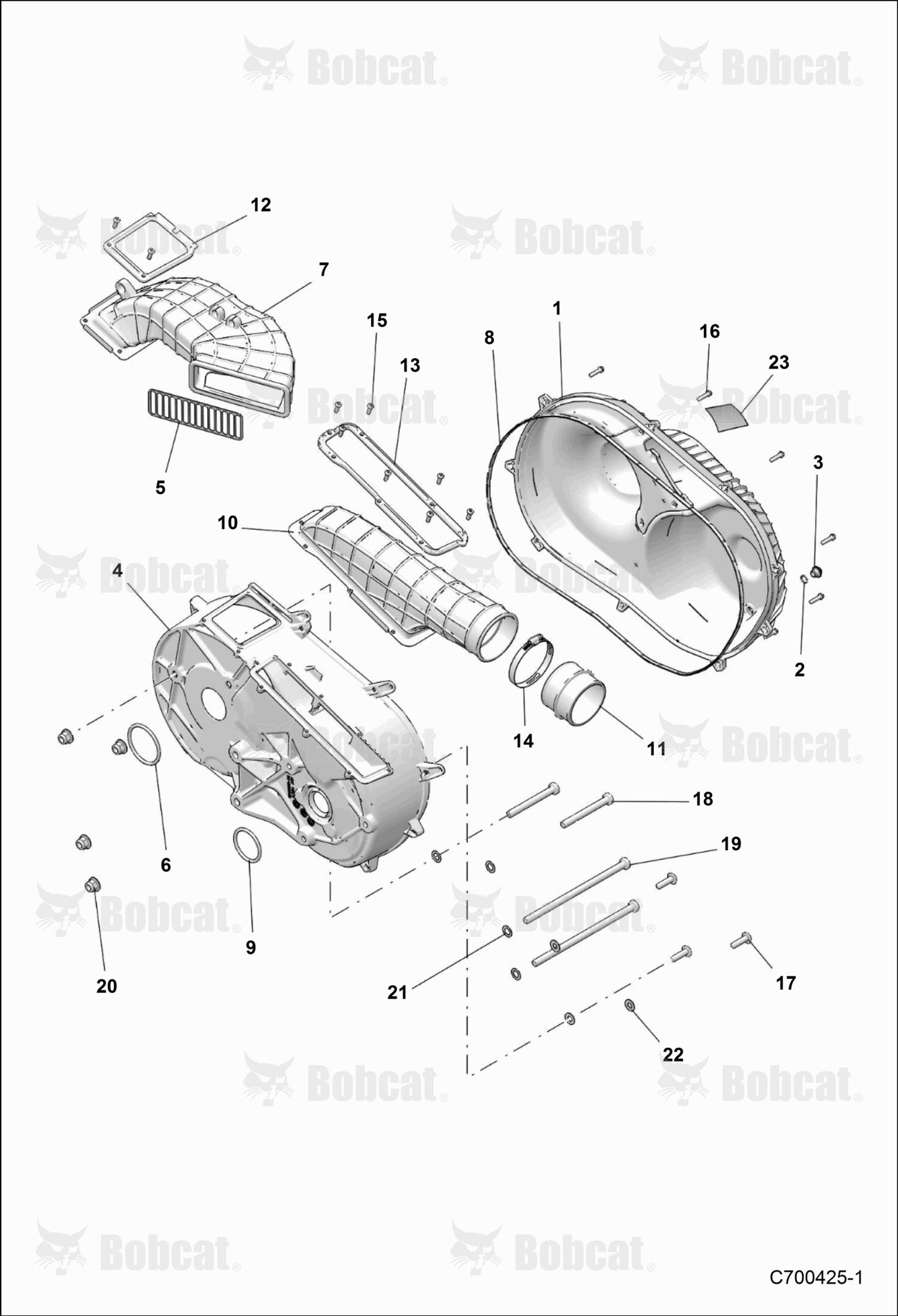 Drive TRAIN, Clutch Cover