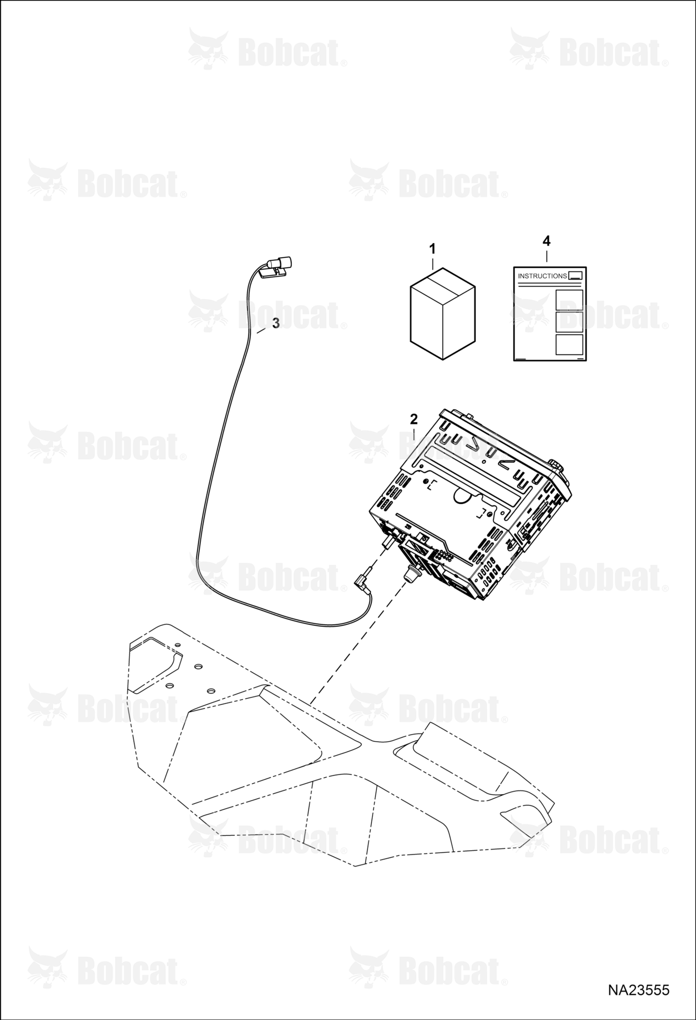 Sound System Kit (Radio W/ Mic)
