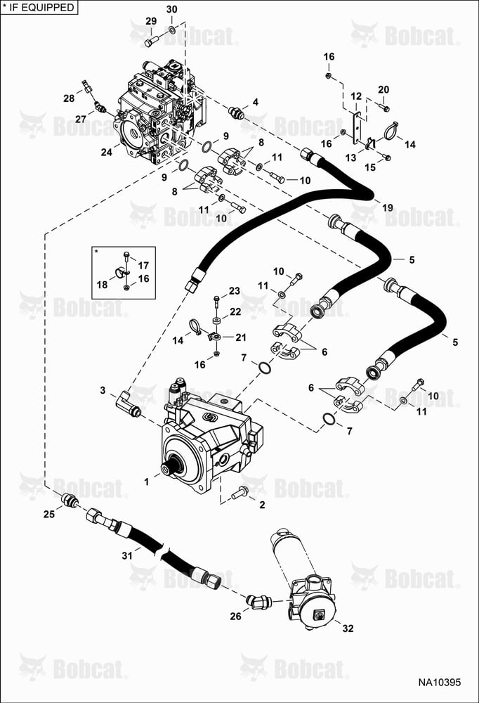 Hydrostatic Circuitry (Pump & Motor)