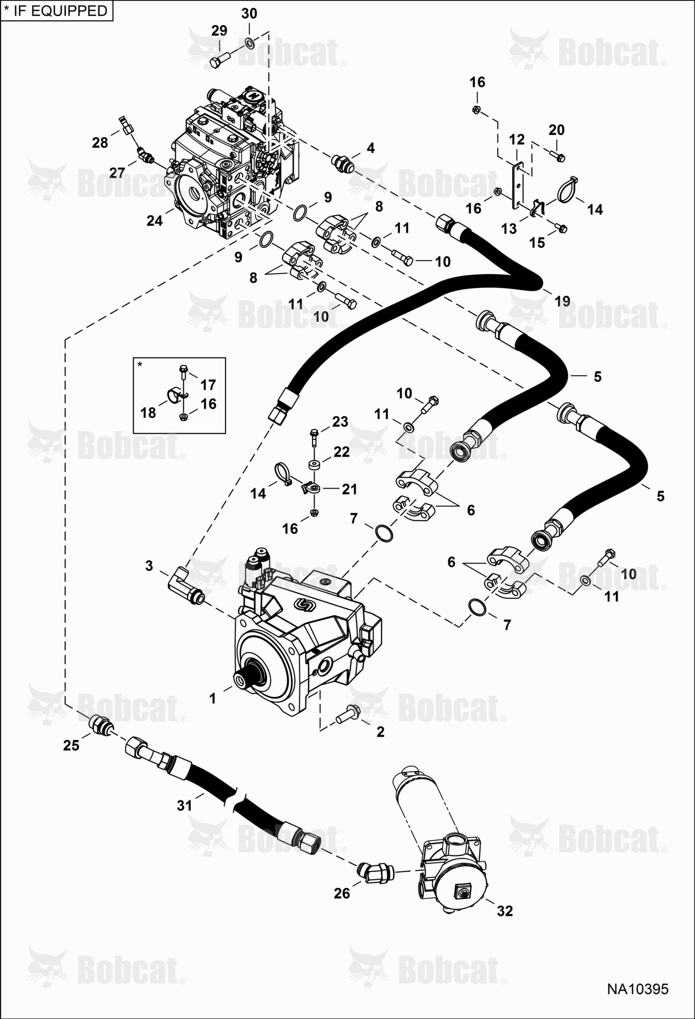Hydrostatic Circuitry (Pump & Motor)