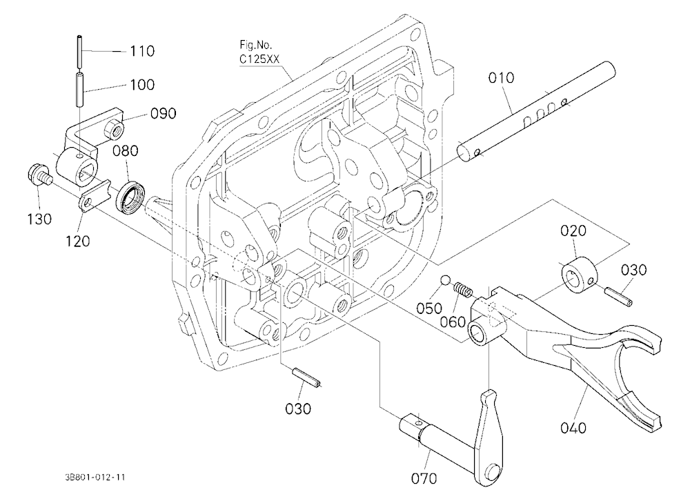 Range Shift Fork