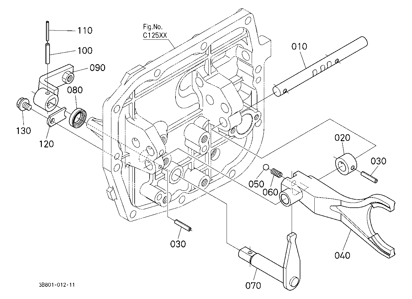 Range Shift Fork