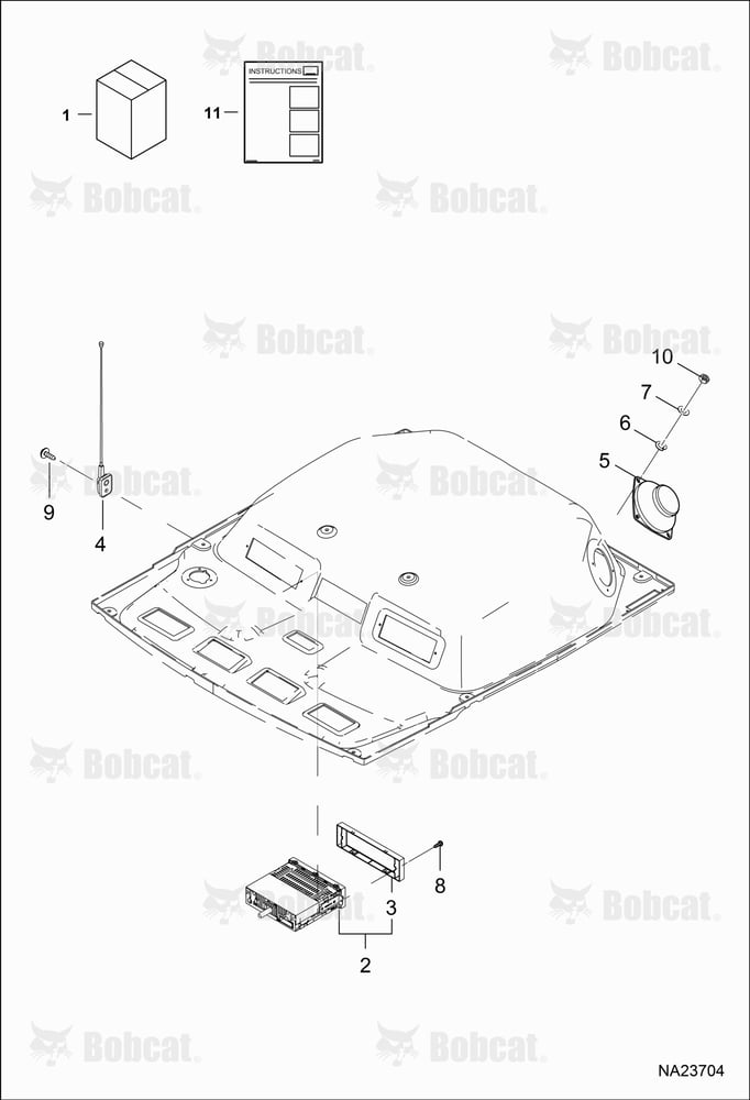 Radio Kit (Cab) (Optional)