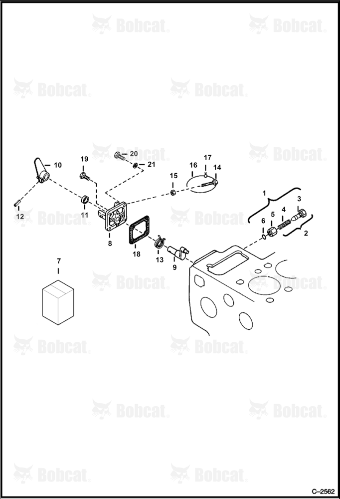 Engine Stop Lever