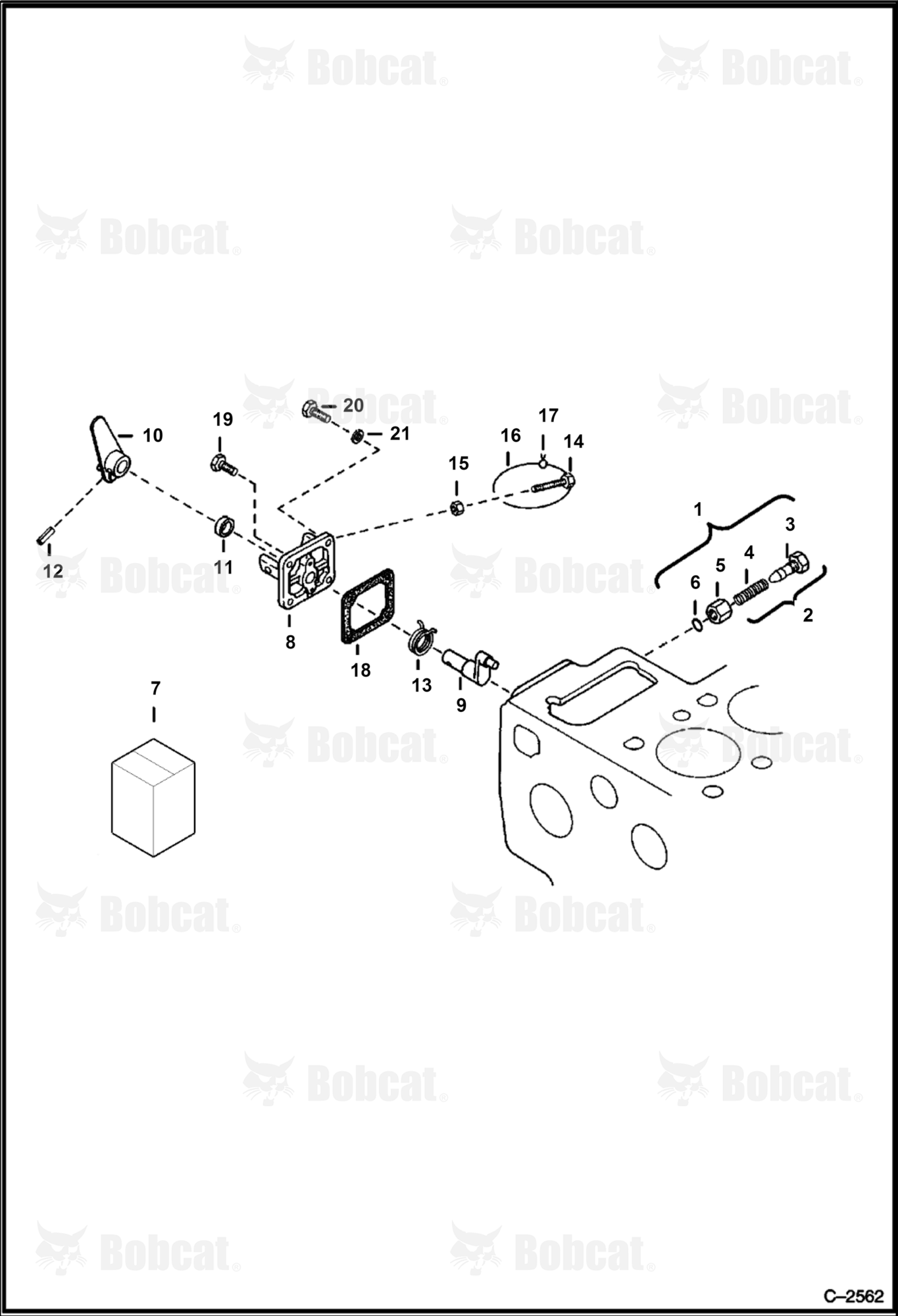 Engine Stop Lever